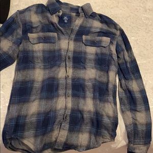 Men’s flannel dress shirt